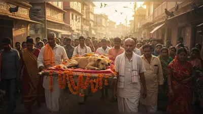 छतरपुर में ‘तिलकधारी’ कुत्ते की भव्य अंतिम यात्रा, मालिक ने कराया मुंडन; तेरहवीं पर पशु-पक्षियों को मिलेगा भोज!