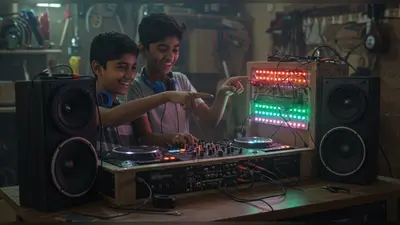 बच्चों ने साइंस प्रोजेक्ट में बनाया कमाल का DJ, बारात का म्यूजिक सिस्टम भी हुआ फेल!