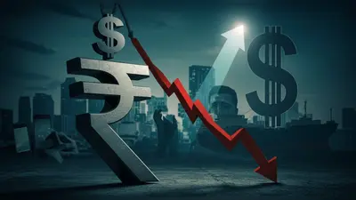 रुपया रिकॉर्ड ऑल टाइम लो पर आया:डॉलर के मुकाबले 10 पैसे गिरकर ₹88.49 पर पहुंचा, विदेशी सामान महंगे होंगे