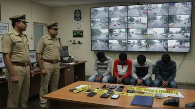 कानपुर में 215 CCTV का कमाल: पांच मोबाइल लुटेरे गिरफ्तार, पुलिस की शानदार कार्रवाई