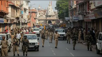 मथुरा में राष्ट्रपति के दौरे पर अभेद्य सुरक्षा घेरा: 8 कंपनी पीएसी और 4000 पुलिसकर्मी तैनात