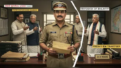 यूपी में सियासी बवाल: जिस थानाध्यक्ष को भाजपा नेताओं ने हटवाया, 24 घंटे में उसे मिल गया दूसरे थाने का चार्ज!