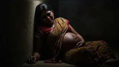 इंसानियत शर्मसार: कर्ज चुकाने के बाद भी गर्भवती को बेरहमी से पीटा, अस्पताल में भर्ती