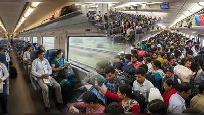 दिवाली के बाद ट्रेनों का अनोखा हाल: दिल्ली के लिए सीटें खाली, मुंबई के लिए मारामारी, हवाई जहाज फुल!