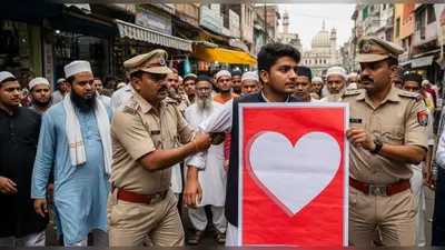 यूपी के सहारनपुर में जुमे की नमाज के बाद ‘आई लव मोहम्मद’ का पोस्टर लहराया, पुलिस ने तुरंत की बड़ी कार्रवाई