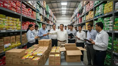 आगरा में पान मसाला कंपनियों पर GST की छापेमारी, 65 लाख का जुर्माना; स्टॉक में मिली बड़ी हेराफेरी