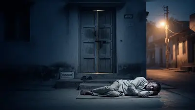 रात को घर पहुंचा शराबी पति, बीवी ने नहीं खोला दरवाजा: सड़क पर सोए शख्स के साथ फिर क्या हुआ? वायरल हुआ मजेदार किस्सा!