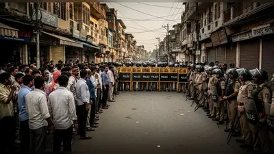 यूपी में फिर तनाव: बरेली के बाद अब कासगंज में बवाल, सड़कों पर भीड़, पुलिस अलर्ट