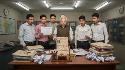 यूपी भर्ती फर्जीवाड़ा: विज्ञापन में हेराफेरी, एक ही पिता के चार बेटे बने LT शिक्षक; अफसर हैरान
