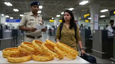 दुबई से लौटी महिला के 40 लाख के सोने के कंगन जब्त, कस्टम नियमों की अनदेखी पड़ी भारी