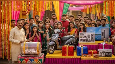 दशहरे पर दुकानदार का अनोखा लकी ड्रॉ: इनाम देख खुली रह गईं सबकी आंखें!