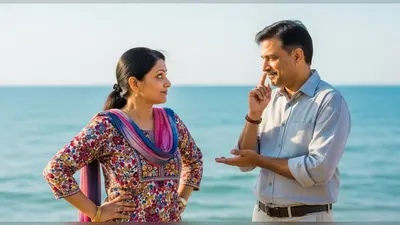 पति-पत्नी का ‘समुद्र में गिरने वाला’ मजेदार जोक हुआ वायरल: जानें क्यों हंस रहे हैं लोग!