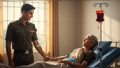 मानवता की मिसाल: सिपाही ने खून देकर बचाई आदिवासी महिला की जान