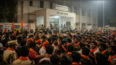 मुरादाबाद: बजरंग दल कार्यकर्ता की गोली मारकर हत्या, थाने के बाहर भड़का गुस्सा, वायरल वीडियो ने बढ़ाई सनसनी