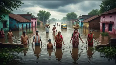 महाराष्ट्र में बारिश-बाढ़ का तांडव, 5 जिलों में 10 की मौत; उत्तर भारत से मानसून की विदाई, MP-गुजरात में वर्षा की संभावना
