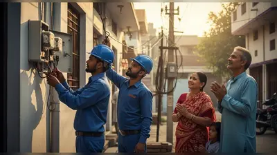 लखनऊ की दिल छू लेने वाली खबर: छुट्टी के दिन भी दौड़े बिजलीकर्मी, घर पहुंच तुरंत दिया कनेक्शन!