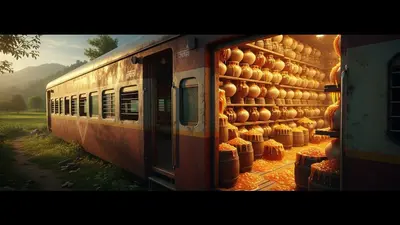 रेल के डिब्बे जैसे घरों में मिला करोड़ों का ‘मीठा खजाना’, आखिर क्या है ये रहस्य?