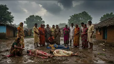 महोबा में कुदरत का कहर! बारिश के बीच बिजली गिरने से तीन की दर्दनाक मौत, एक महिला बुरी तरह झुलसी