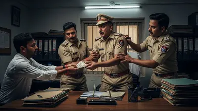 सीतापुर: चौकी प्रभारी घूस लेते रंगे हाथ गिरफ्तार, एंटी करप्शन टीम की बड़ी कार्रवाई