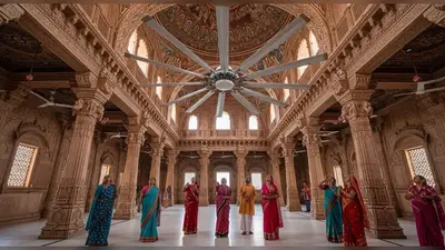 जयपुर के इस मंदिर में लगा हैलीकॉप्टर-सा विशाल पंखा, कीमत जानकर चौंक जाएंगे आप!