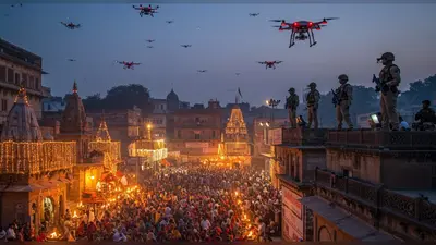 काशी के भरत मिलाप में अभूतपूर्व सुरक्षा, ड्रोन और रूफ टॉप फोर्स से होगी निगरानी