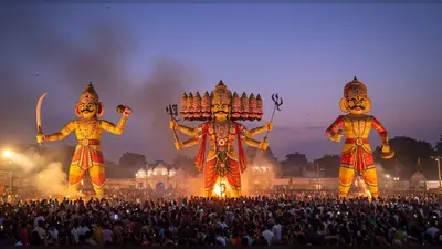 दशहरा 2025: फर्रुखाबाद में जलेगा 50 फीट का रावण, 40-40 फीट के होंगे कुंभकरण-मेघनाथ के पुतले