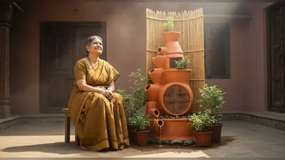 महिला ने बनाया अनोखा ‘कुदरती पंखा’, बिना बिजली-बिना बिल मिलेगी ठंडी हवा!