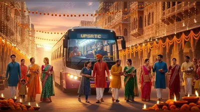 दशहरा-दीपावली पर योगी सरकार का तोहफा: यूपी की AC बसों में 10% तक सस्ता होगा किराया