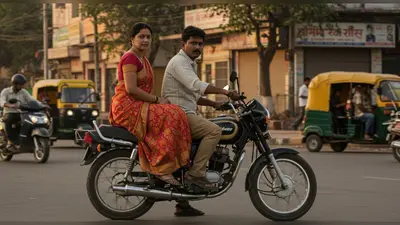 महिलाएं बाइक पर एक तरफ पैर करके क्यों बैठती हैं? वायरल बहस और सामने आई असली वजह