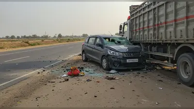 अस्थियां लेकर जा रहे मां-बेटे समेत 6 की मौत:पिता की कैंसर से गई थी जान; मुजफ्फरनगर में ट्रक से टकराई अर्टिगा