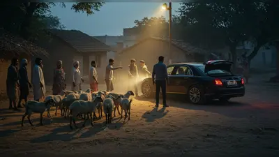 आगरा: लग्जरी कार से आए चोर, भेड़-बकरियां चुरा ले गए; ग्रामीणों ने पकड़ा तो पुलिस ने पहले FIR तक नहीं लिखी!