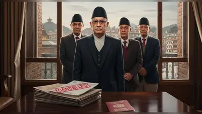 नेपाल: पूर्व पीएम ओली और पूर्व गृहमंत्री समेत 5 पर विदेश यात्रा प्रतिबंध, पासपोर्ट भी रद्द करने का आदेश