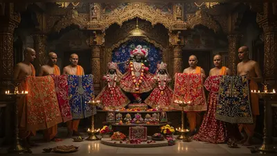 बांके बिहारी मंदिर में बड़ा विवाद: नई पोशाक लिए खड़े रहे शिष्य, पुरानी से हुआ ठाकुर जी का शृंगार