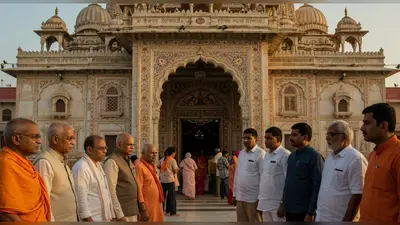 बांकेबिहारी मंदिर: दर्शन के समय को लेकर गहराया विवाद, गोस्वामी समाज और कमेटी में आर-पार की जंग!