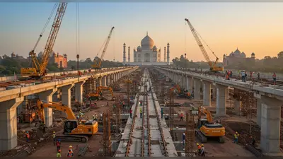 आगरा मेट्रो का काम हुआ तेज़: नौ नई मशीनें लगीं, जनवरी 2027 तक पूरा होने का लक्ष्य!