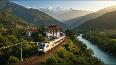 ऐतिहासिक रेल संपर्क: भारत और भूटान के बीच बनेगी ट्रेन लाइन, पड़ोसी देश के दो प्रमुख शहरों तक मिलेगी सीधी कनेक्टिविटी
