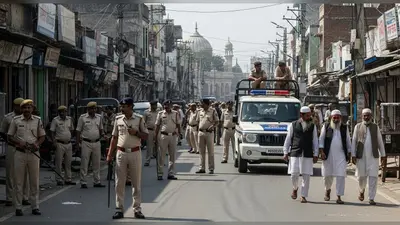 मुरादाबाद मंडल में ‘आई लव मोहम्मद’ विवाद: कड़ी सुरक्षा के बीच जुमे की नमाज, अमरोहा-संभल में पुलिस गश्त