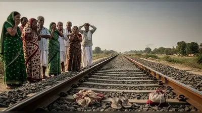 अंबेडकर नगर: रेलवे पटरी पार करते समय वृद्धा की ट्रेन से कटकर दर्दनाक मौत, शरीर के टुकड़े देख कांप उठे लोग