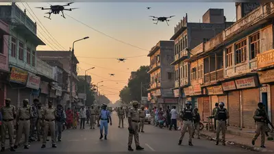 बरेली बवाल: जुमे की नमाज़ से पहले ड्रोन की कड़ी निगरानी, 8500 जवान तैनात, क्यों है इतना तनाव?