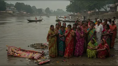 मूर्ति विसर्जन में भयानक हादसा: नदी में डूबे 13 युवक, 3 शव बरामद; गांव में मातम और कोहराम