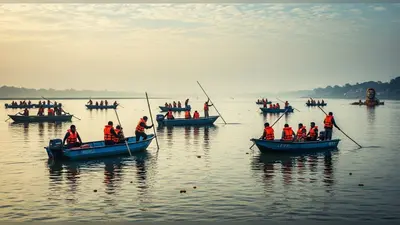 मूर्ति विसर्जन हादसा: तीसरे दिन भी जारी तलाश, सात लापता लोगों का नहीं मिला कोई सुराग; VIDEO