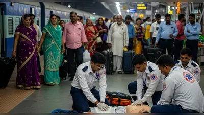 यूपी के रेलवे स्टेशनों पर अब जान बचाएगा CPR: त्योहारी भीड़ में 24 घंटे तैयार रहेंगी आपातकालीन टीमें