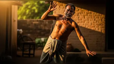 नंगे बदन ताऊ के जबरदस्त ठुमके! वीडियो ने इंटरनेट पर मचाई धूम, लोग हुए हैरान!