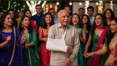 वायरल वीडियो: लड़कियों के डांस में शामिल हुए अंकल, टूटे हाथ से किया ऐसा कमाल कि सब रह गए दंग!