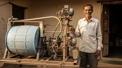 वॉशिंग मशीन नहीं मिली तो शख्स ने बना डाली ‘देसी मशीन’, जुगाड़ देखकर लोग दंग!