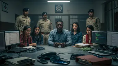 मुरादाबाद में बड़ा खुलासा: अंतरराष्ट्रीय साइबर ठग गिरोह पकड़ा गया, नाइजीरियाई सरगना के साथ 5 नेपाली युवतियां गिरफ्तार