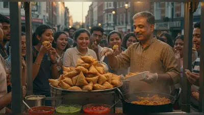 लंदन में बिहारी समोसे ने मचाई धूम: देसी स्वाद और मालिक का देसी अंदाज बना लोगों की पहली पसंद!