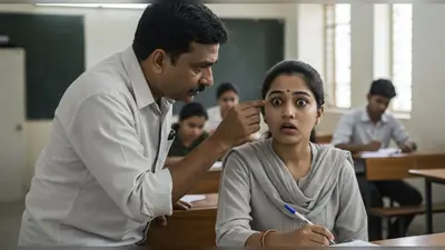 एग्जाम में छात्रा की खूबसूरती देख परीक्षक ने की अजीब हरकत! पलकें खींचने लगा और फिर…