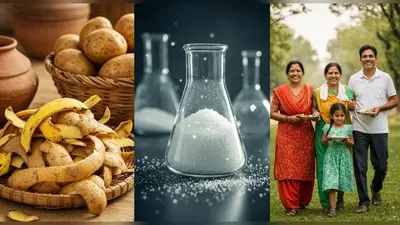 यूपी में कमाल! अब आलू-केले के छिलके बढ़ाएंगे सेहत, कचरा बनेगा ‘रेसिस्टेंट स्टार्च’