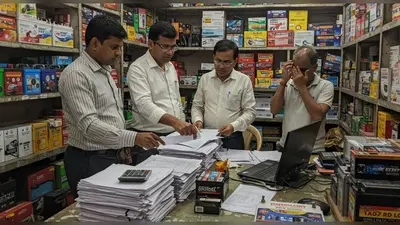 पीलीभीत में बड़ा एक्शन: बैटरी कारोबारी के यहां 10 घंटे चली GST की रेड, करोड़ों की टैक्स चोरी का अंदेशा